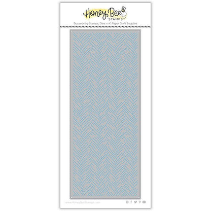 Basketweave Slimline Cover Plate - Honey Cuts - Stand - Alone Dies - Retiring! - Honey Bee Stamps