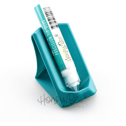 Beach Lounge Glue Holder - Teal - Honey Bee Stamps