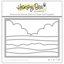 Beach Scene A7 Cover Plate - Honey Cuts - Honey Bee Stamps