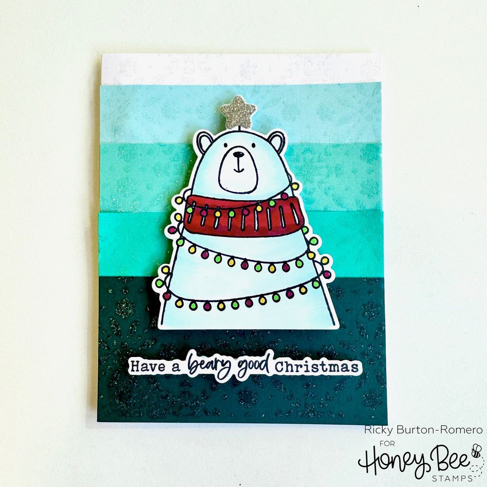 Bear Hugs - 4x5 Photopolymer Stamp Set - Honey Bee Stamps