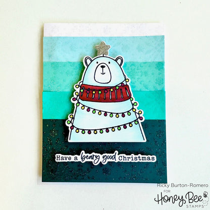 Bear Hugs - 4x5 Photopolymer Stamp Set - Honey Bee Stamps