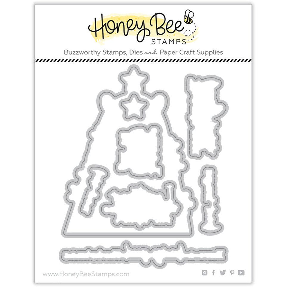 Bear Hugs - Honey Cuts - Coordinating Dies - Honey Bee Stamps