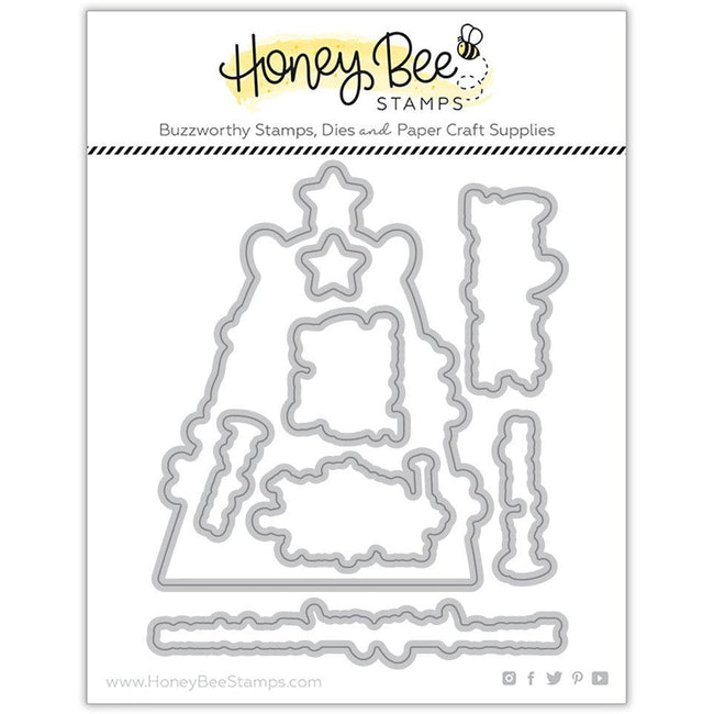 Bear Hugs - Honey Cuts - Honey Bee Stamps