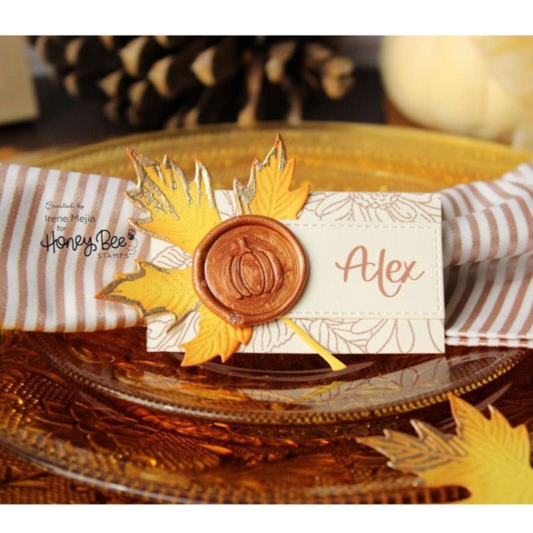 Beautiful Blooms - 6x8 Photopolymer Stamp Set - Honey Bee Stamps