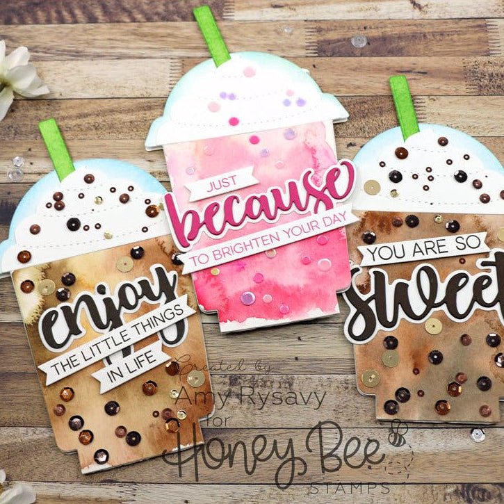 Because - Honey Cuts - Stand - Alone Dies - Retiring - Honey Bee Stamps