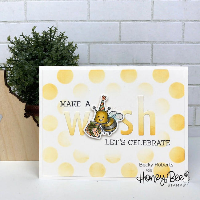 Bee Bold Lowercase - Honey Cuts - Honey Bee Stamps