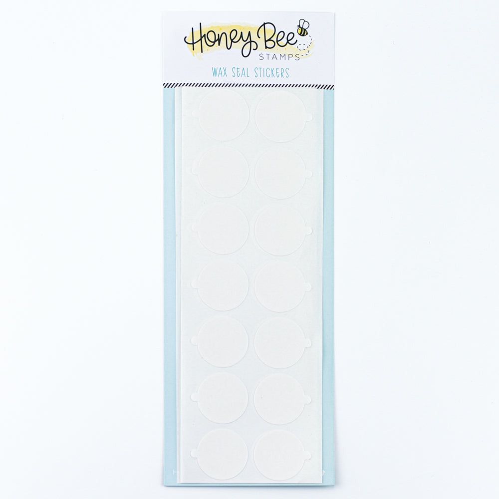 Bee Creative 1" Wax Seal Stickers - 28 pack - Honey Bee Stamps