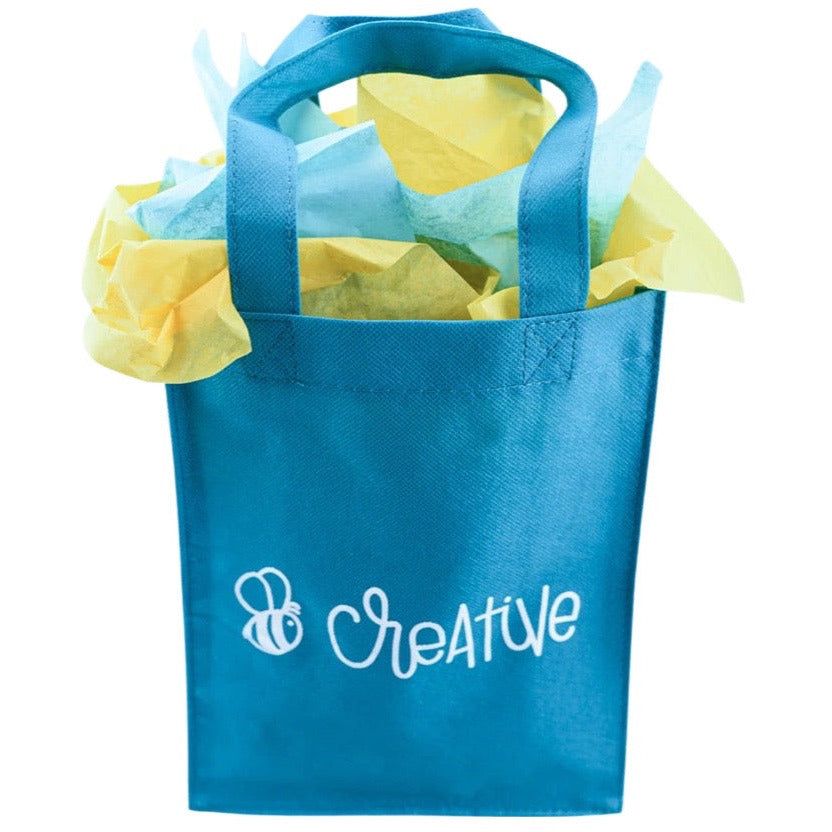 Bee Creative - 8"x10" Teal Bag - Honey Bee Stamps