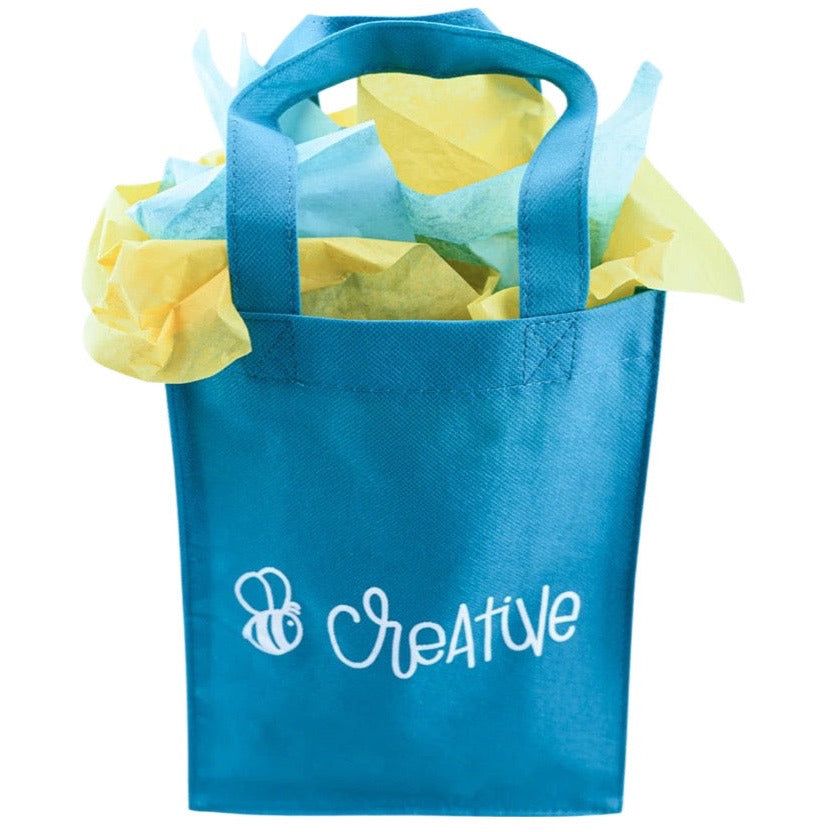 Bee Creative - 8"x10" Teal Bag - Honey Bee Stamps