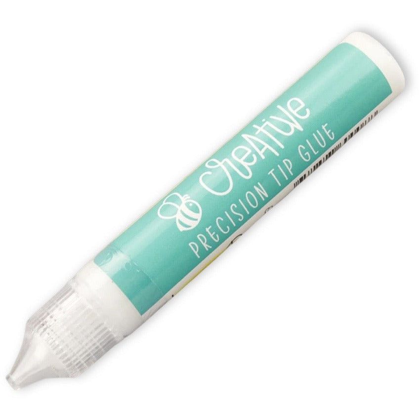 Bee Creative Easy Squeeze Precision Tip Glue - Dries Clear - Freeze and Thaw Safe! - Honey Bee Stamps