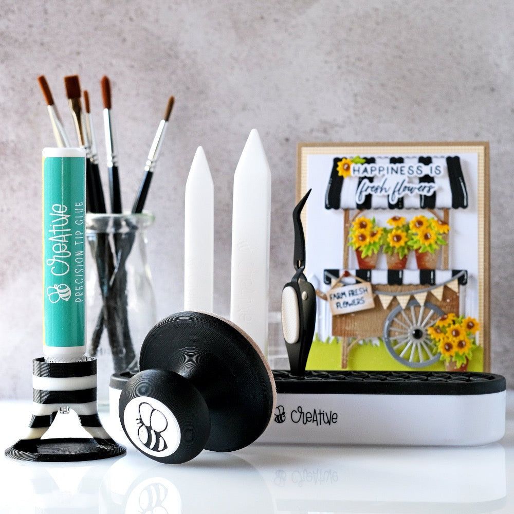 Bee Creative Exclusive Glue Tube Holder Stand - Honey Bee Stamps