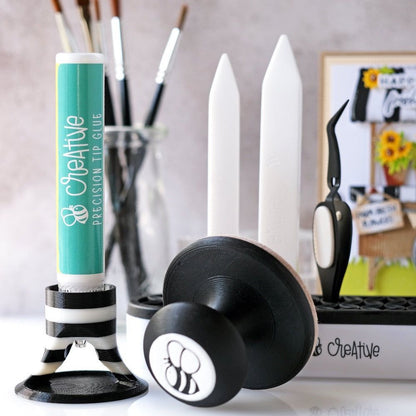 Bee Creative Exclusive Glue Tube Holder Stand - Honey Bee Stamps