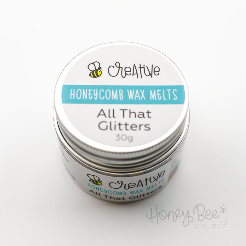 Bee Creative Honeycomb Wax Melts - All That Glitters - Honey Bee Stamps