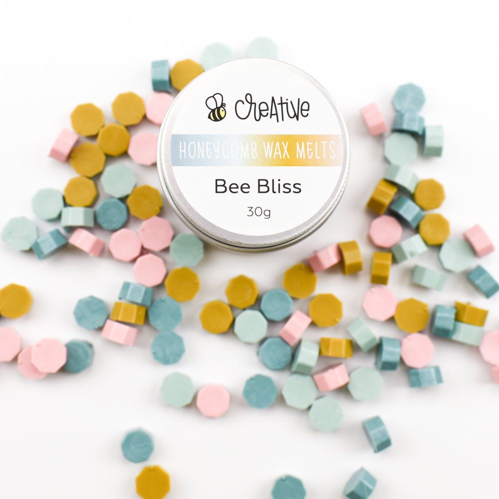 Bee Creative Honeycomb Wax Melts - Bee Bliss - Honey Bee Stamps