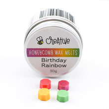 Bee Creative Honeycomb Wax Melts - Birthday Rainbow - Honey Bee Stamps