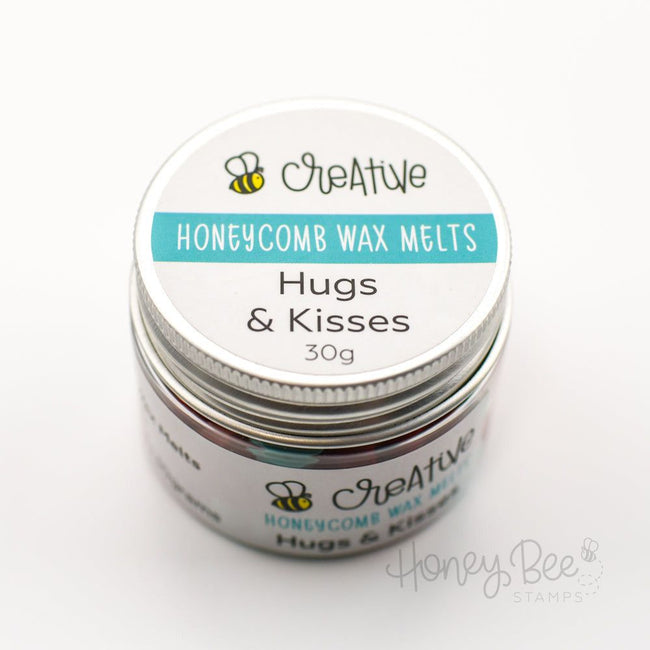 Bee Creative Honeycomb Wax Melts - Hugs & Kisses - Honey Bee Stamps