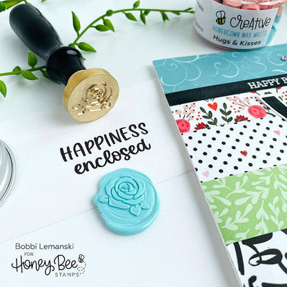 Bee Creative Honeycomb Wax Melts - Hugs & Kisses - Honey Bee Stamps