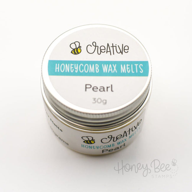 Bee Creative Honeycomb Wax Melts - Pearl - Honey Bee Stamps