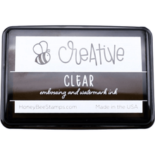 Bee Creative Ink Pad - Clear Embossing And Watermark Ink - Honey Bee Stamps