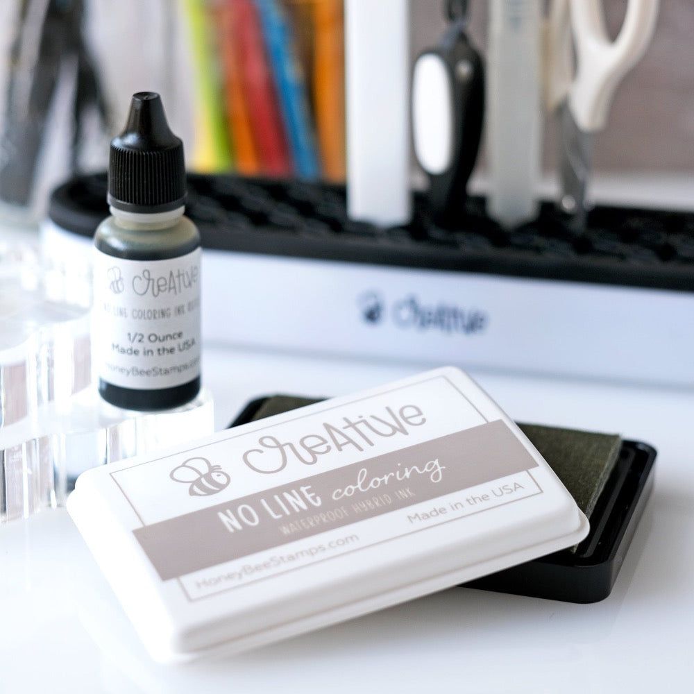 Bee Creative Ink Pad - No Line Coloring - Honey Bee Stamps