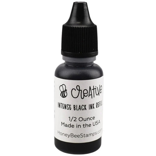 Bee Creative Ink Refill - Intense Black - Honey Bee Stamps