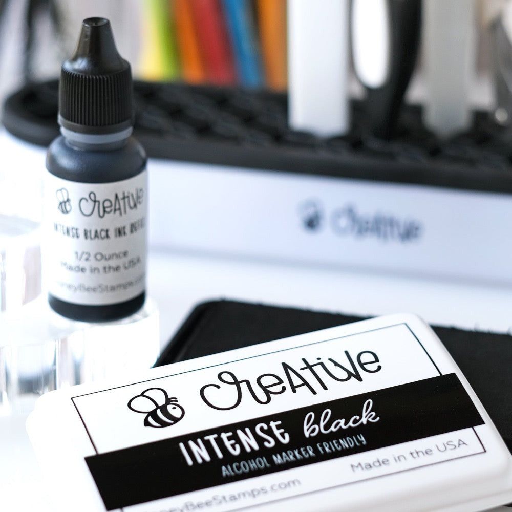 Bee Creative Ink Refill - Intense Black - Honey Bee Stamps