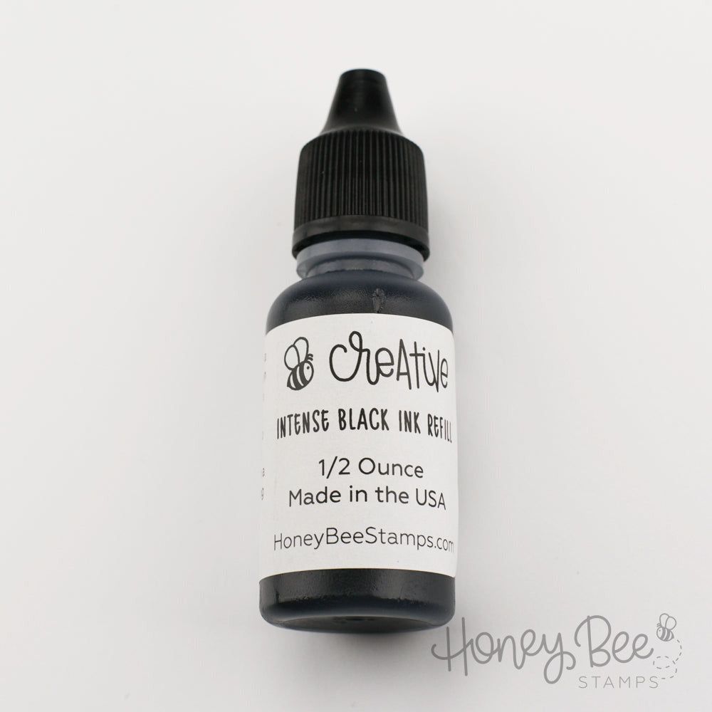 Bee Creative Ink Refill - Intense Black - Honey Bee Stamps