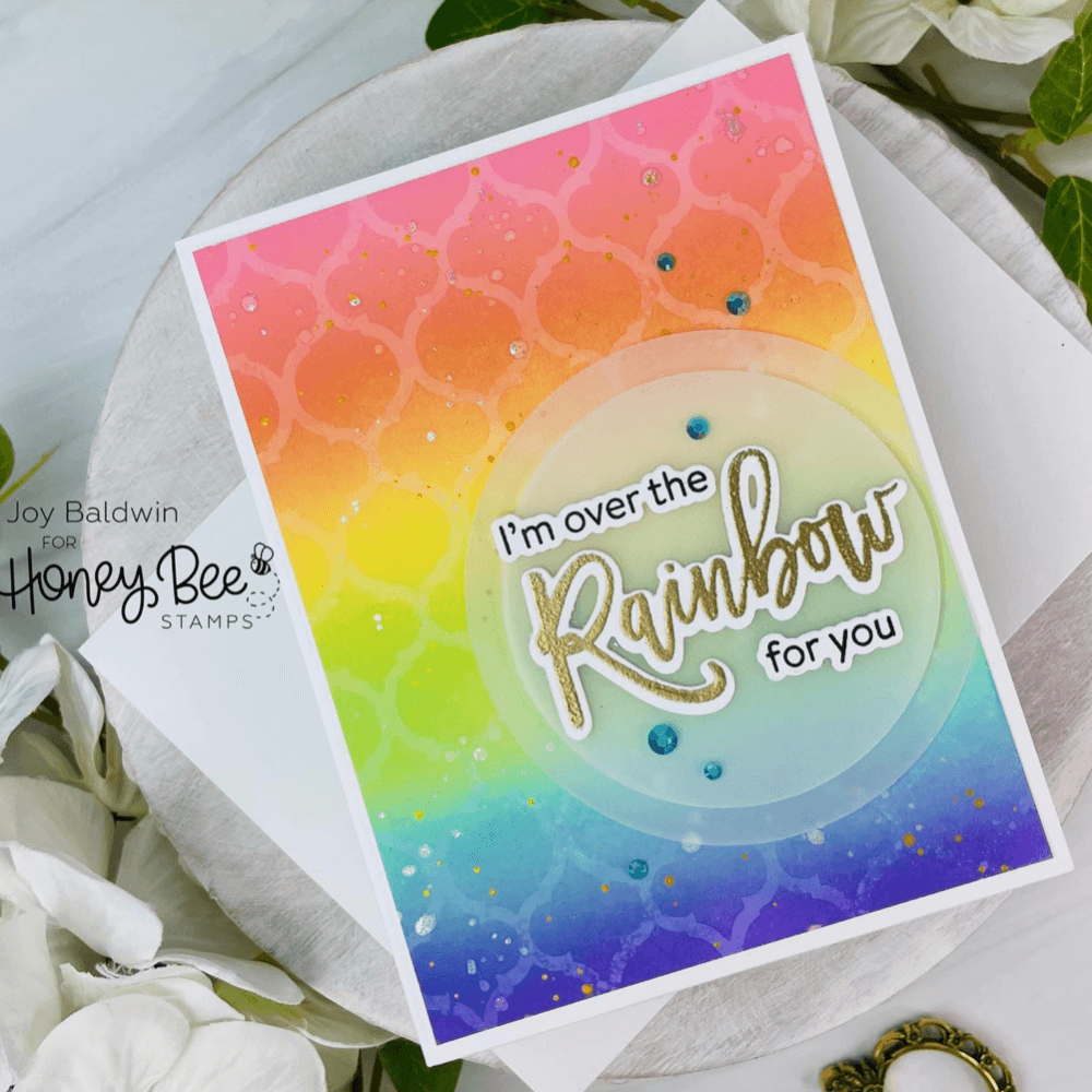 Bee Creative Liquid Shimmer Watercolor - Bee Shimmery - Honey Bee Stamps