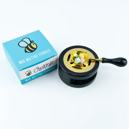 Bee Creative Wax Melting Furnace for Creating Wax Seals - Honey Bee Stamps