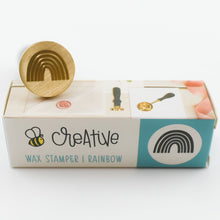 Bee Creative Wax Stamper - Rainbow - Honey Bee Stamps