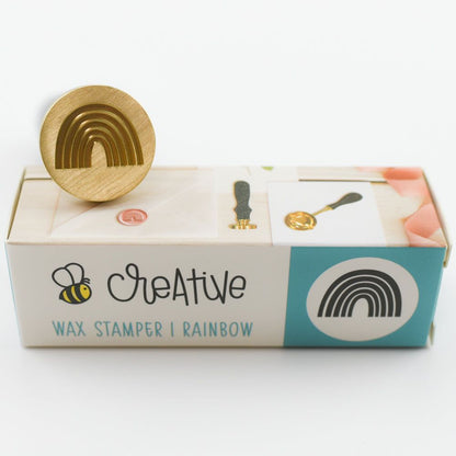 Bee Creative Wax Stamper - Rainbow - Retiring - Honey Bee Stamps