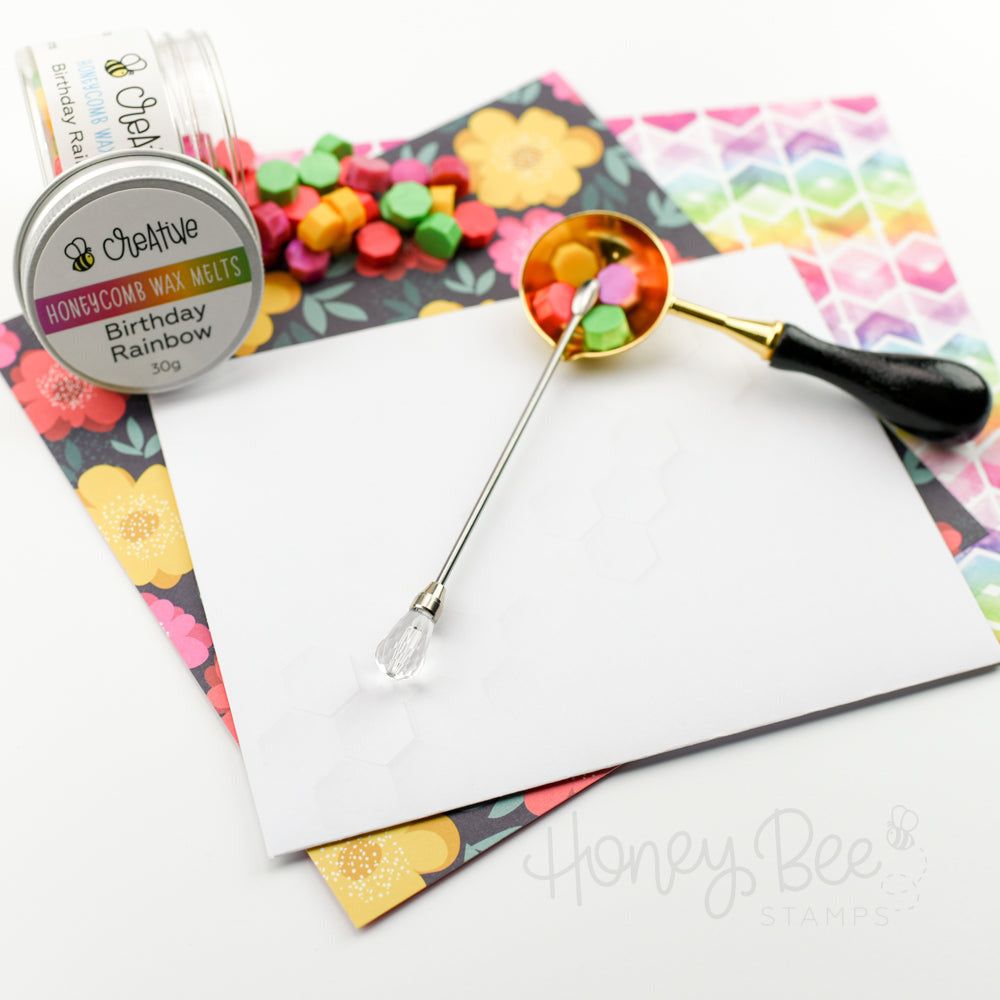 Bee Creative - Wax Stirring Tool - Honey Bee Stamps