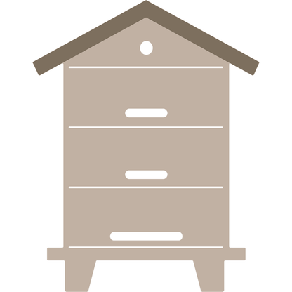 Bee Hive Box - Honey Cuts - Retiring - Honey Bee Stamps