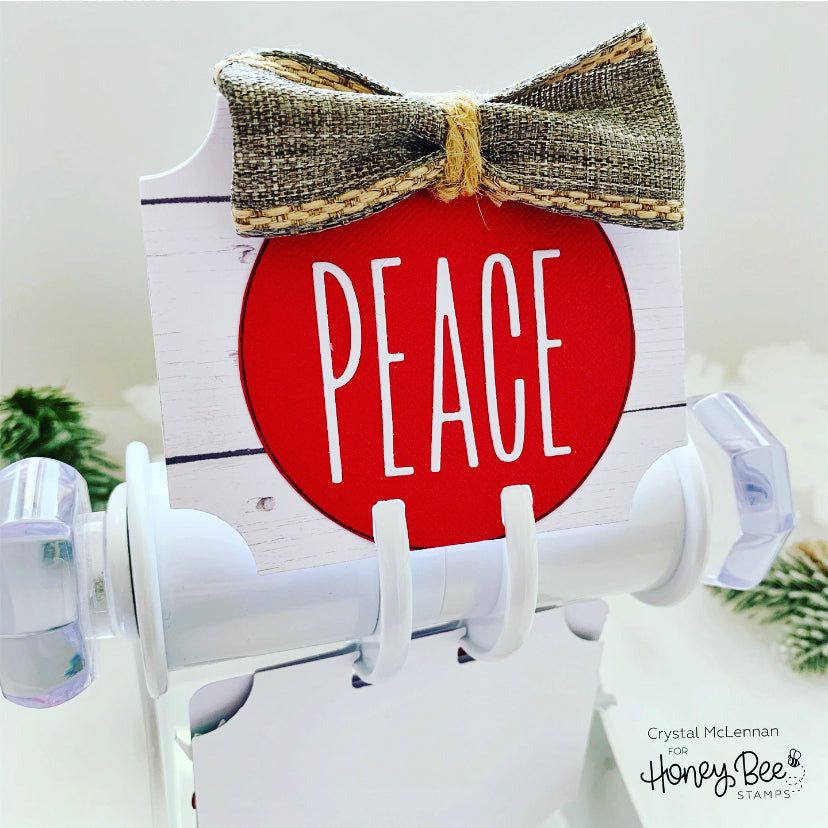 Bee Narrow Uppercase Alpha - Honey Cuts - Stand - Alone Dies - Honey Bee Stamps