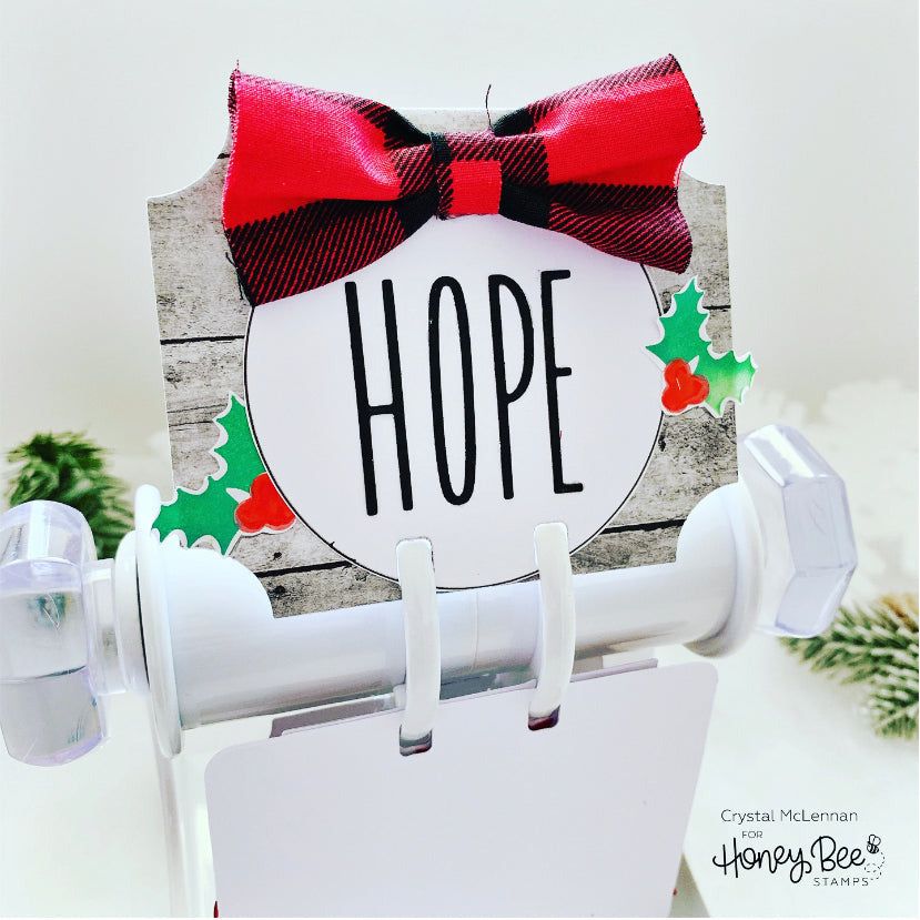 Bee Narrow Uppercase Alpha - Honey Cuts - Stand - Alone Dies - Honey Bee Stamps