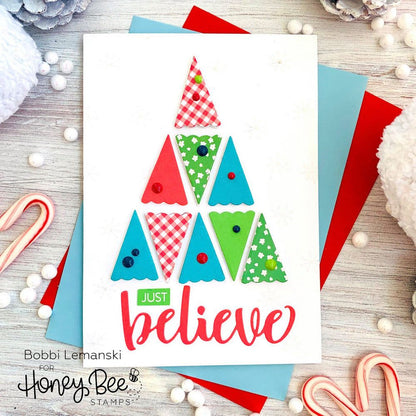 Believe - 3x4 Stamp Set - Honey Bee Stamps