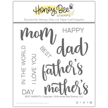 Best Parents - 4x4 Stamp Set - Honey Bee Stamps