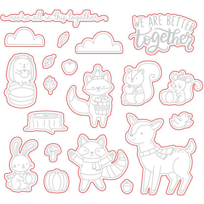 Better Together - Honey Cuts - Coordinating Dies - Retiring - Honey Bee Stamps