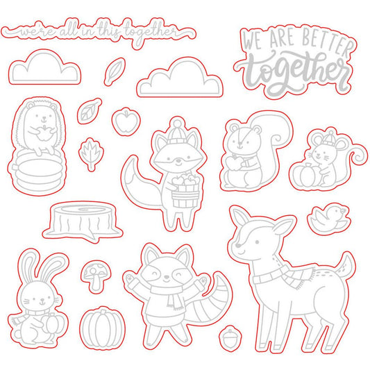 Better Together - Honey Cuts - Coordinating Dies - Retiring - Honey Bee Stamps