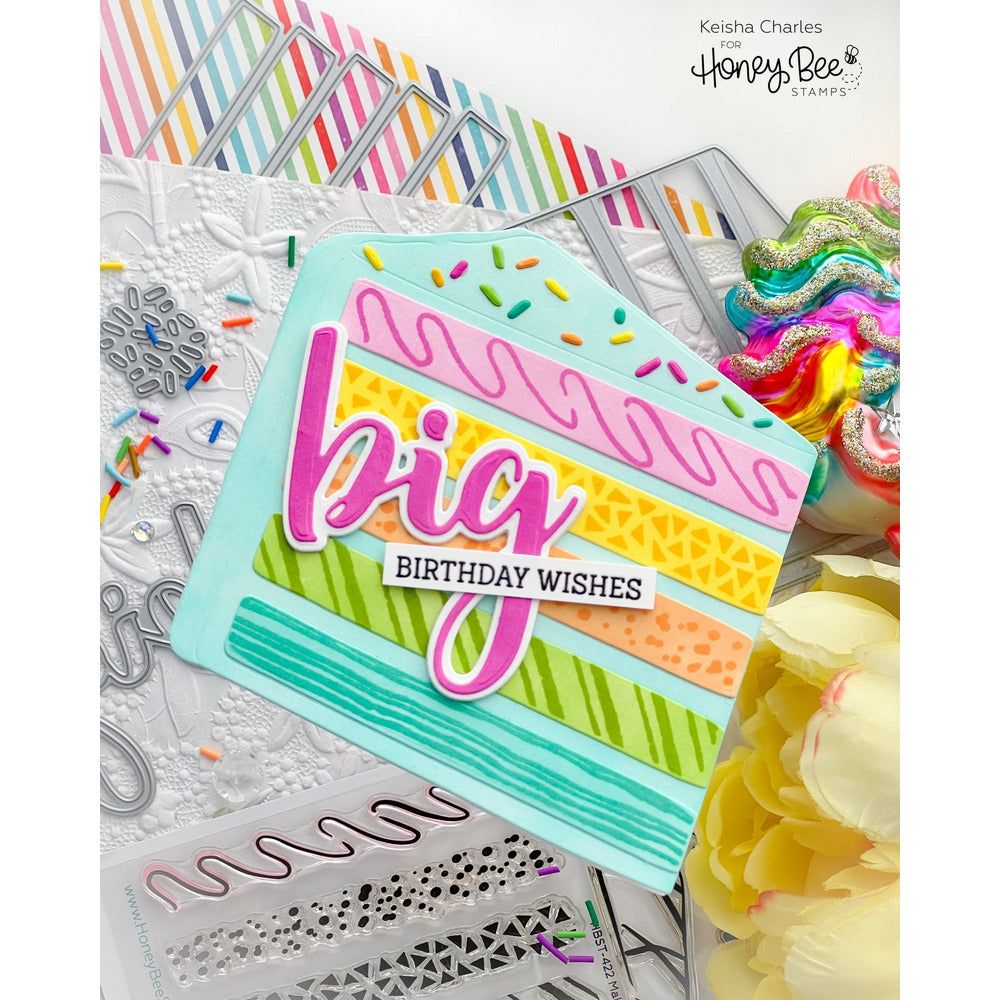 Big Buzzword - 5x5 Stamp Set - Honey Bee Stamps