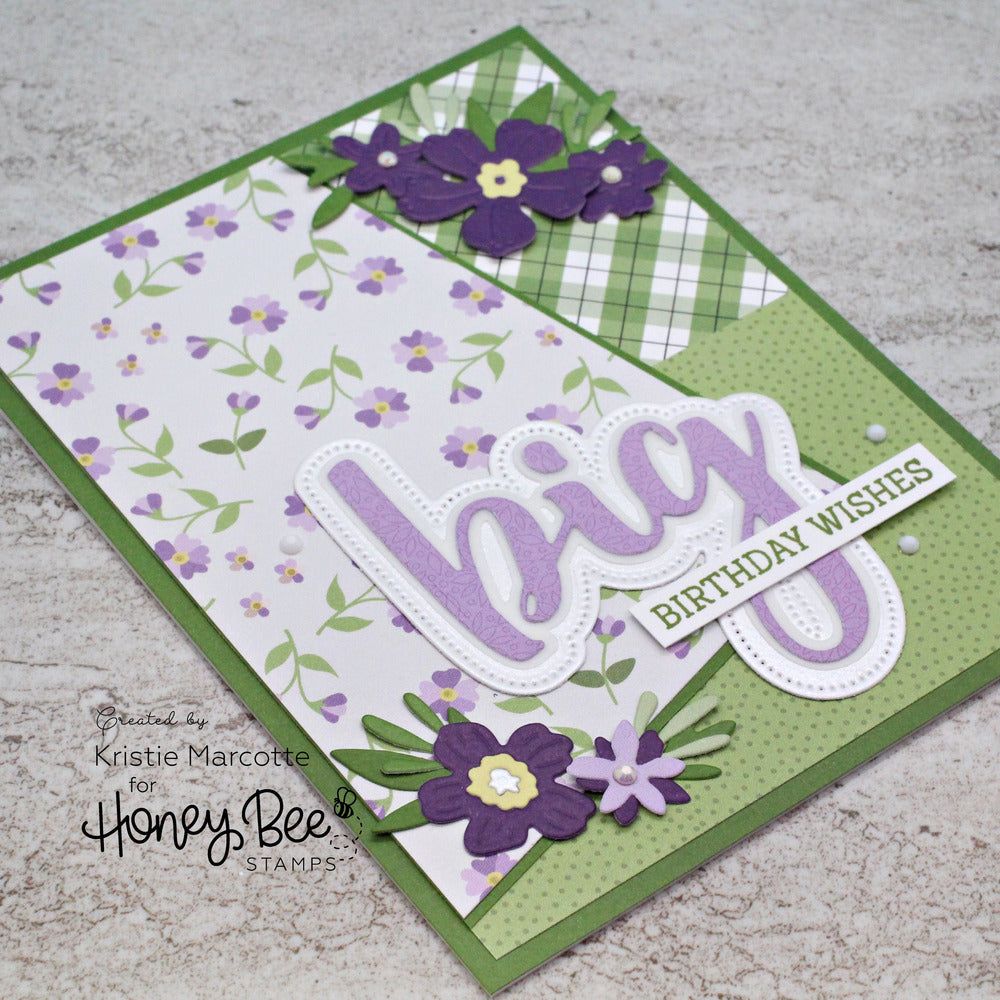 Big Buzzword - Honey Cuts - Stand - Alone Dies - Retiring - Honey Bee Stamps