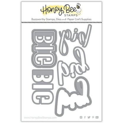 Big Buzzword - Honey Cuts - Stand - Alone Dies - Retiring - Honey Bee Stamps