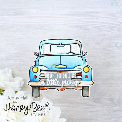 Big Pickup Cab - 6x6 Photopolymer Stamp Set - Honey Bee Stamps