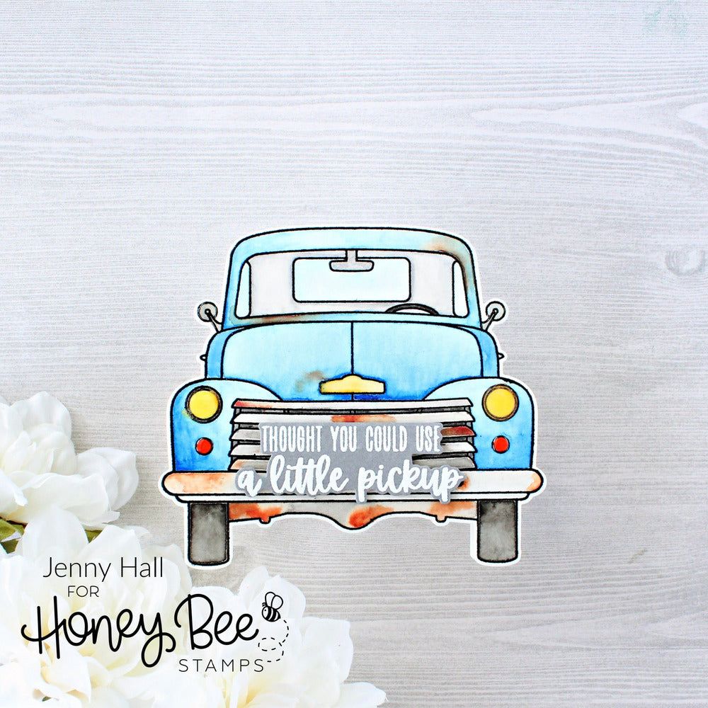 Big Pickup Cab - 6x6 Stamp Set - Honey Bee Stamps