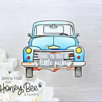 Big Pickup Details - Set of 2 - 6x6" Coordinating Stencils - Honey Bee Stamps