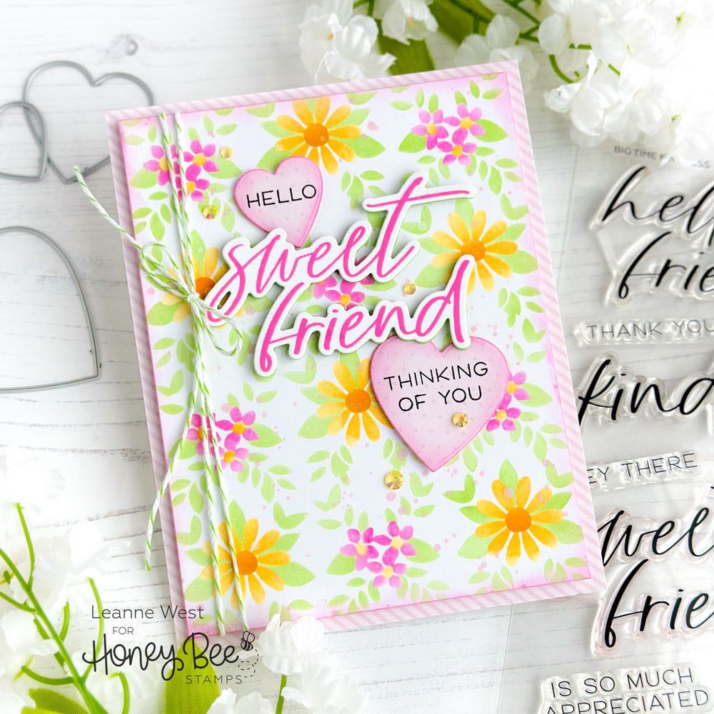 Big Time Kindness - 6x8 Photopolymer Stamp Set - Honey Bee Stamps