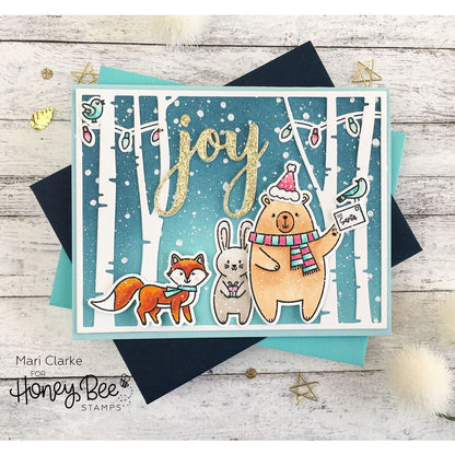 Birch A2 Cover Plate Top - Honey Cuts - Stand - Alone Dies - Retiring - Honey Bee Stamps