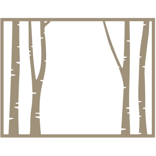 Birch A2 Cover Plate Top - Honey Cuts - Stand - Alone Dies - Retiring - Honey Bee Stamps