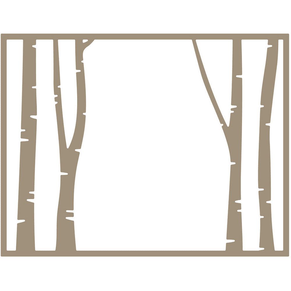 Birch A2 Cover Plate Top - Honey Cuts - Stand - Alone Dies - Retiring - Honey Bee Stamps