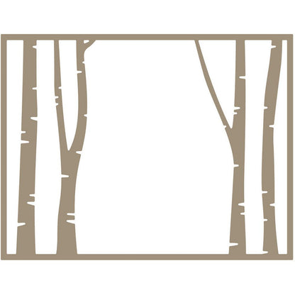 Birch A2 Cover Plate Top - Honey Cuts - Stand - Alone Dies - Retiring - Honey Bee Stamps